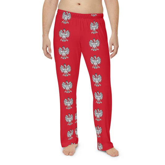 Men's Polish Eagle Pajama Pants (AOP)