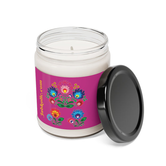 Jabkollc.com Scented Soy Candle, 9oz