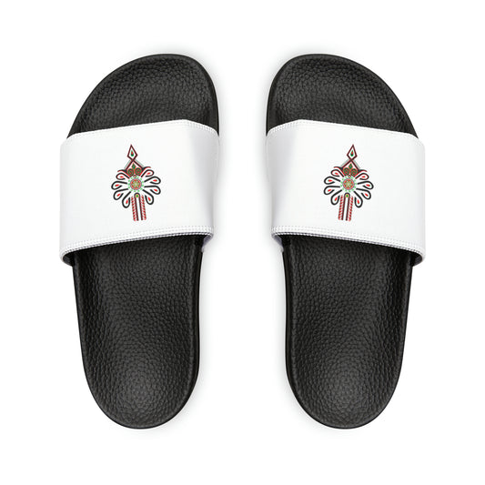 Men's Polish Highlander Goralskie Parzenica PU Slide Sandals