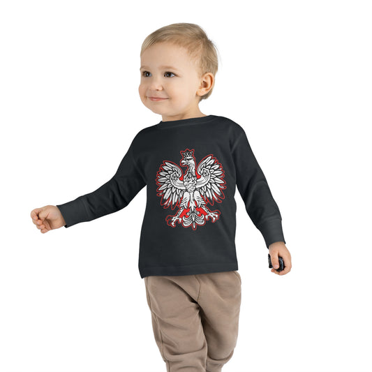 Toddler Polish Eagle Long Sleeve Tee