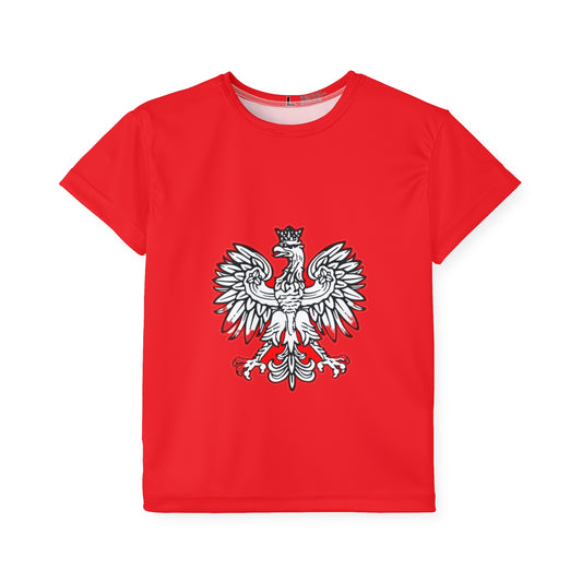 Kids Polish Eagle Sports Jersey (AOP)