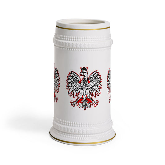 Beer Stein Mug - Polish Eagle