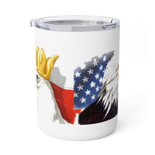 Insulated Coffee Mug, 10oz - Polish American Eagles